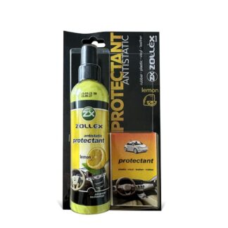 ZOLLEX Loščilo za plastiko z gobo 240ml (LIMONA)