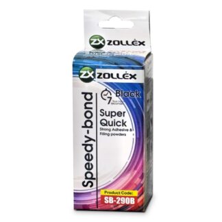 ZOLLEX Lepilo SPEEDY BOND(ČRN) 10ml+10ml večnamensko (vse površine + aluminij)