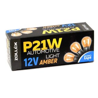 ZOLLEX Žarnica - 12V 21W BAU15S (ORANŽNA) 9124 (1 kos)