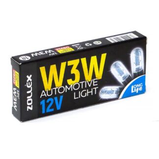 ZOLLEX Žarnica W3W 12V3W (CLEAR) 9212 (1 kos)