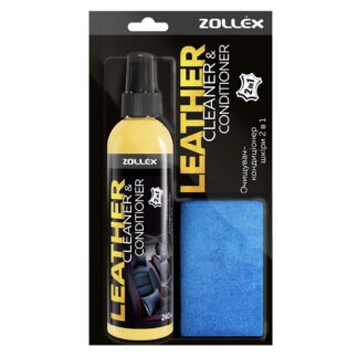 ZOLLEX Čistilo in nega usnja z gobo 240ml