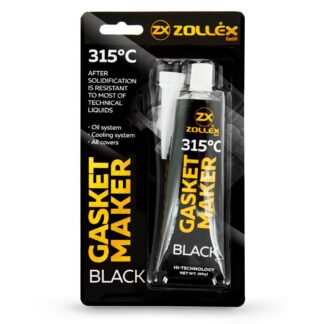 ZOLLEX Silikonska tesnilna masa 85g (ČRNA brez vonja)