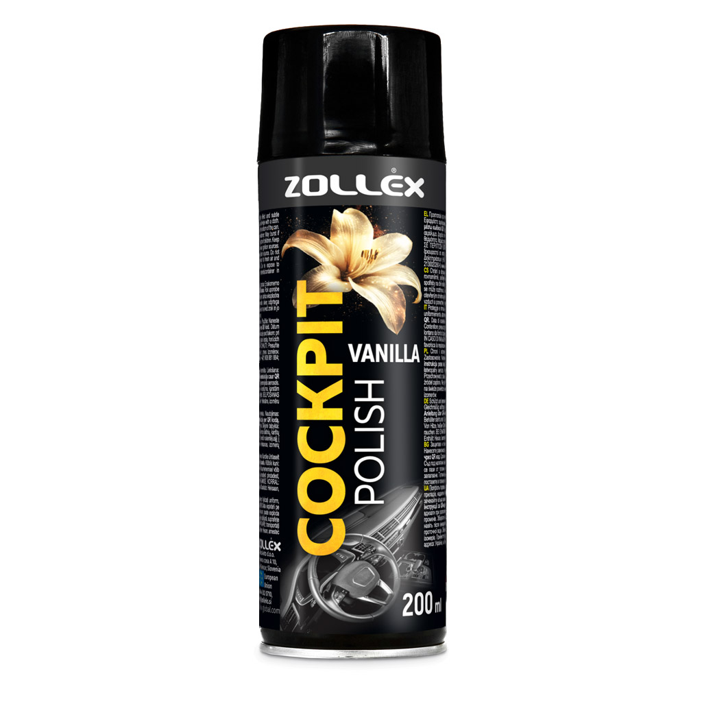 ZOLLEX Loščilo za armaturo 200ml (VANILIJA) / Cockpit cleaner