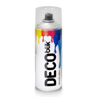 DECO BLIK Barva v razpršilu RAL 9999 Varnish transparent (lacquer) matt 400ml