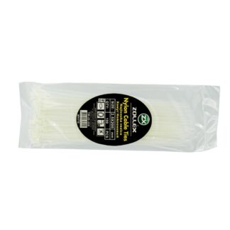 ZOLLEX Najlonska vezica3,6 X 300 (BELA) 100 kos