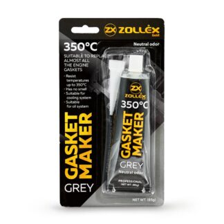 ZOLLEX Silikonska tesnilna masa 85g (SIVA brez vonja)