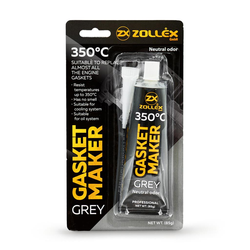 ZOLLEX Silikonska tesnilna masa 85g (SIVA brez vonja)