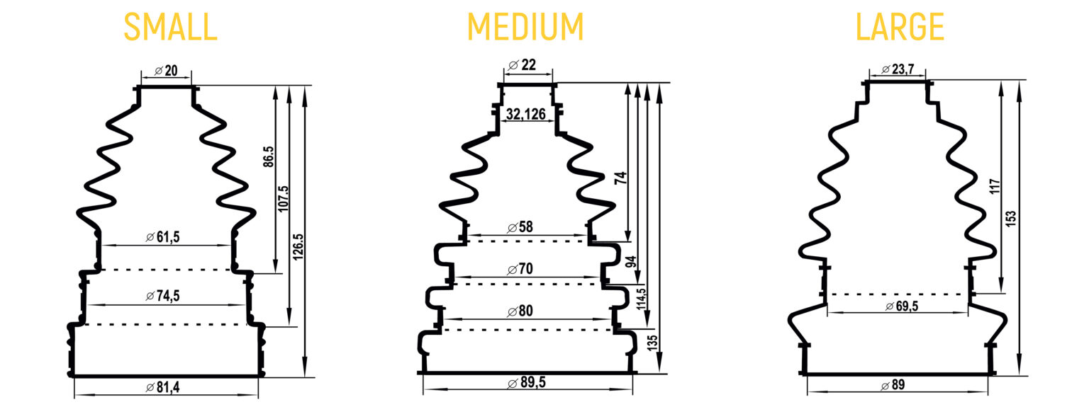 ZOLLEX Manšeta homokinetičnega zgloba S + mast 65g - slika 2