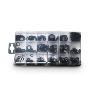 Set gumijastih obročev (270 kos) črna