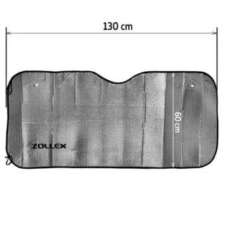 ZOLLEX Zaščita proti soncu za vetrobrans ko steklo (Air Bubble) 130*60