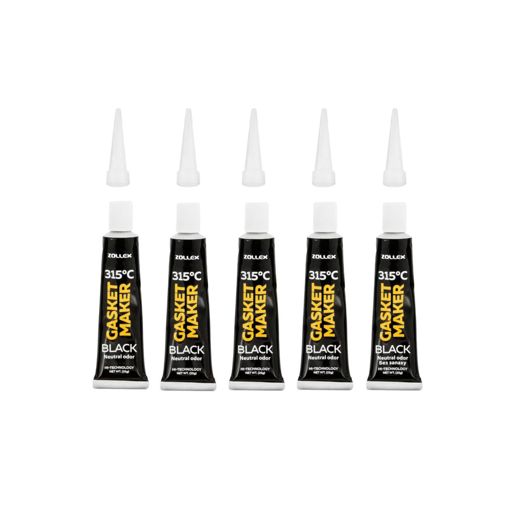 ZOLLEX Silikonska tesnilna masa 25g (ČRNA brez vonja)