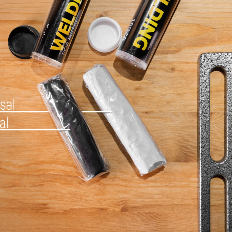 ZOLLEX Plastelin umetna kovina 57g (ČRN) - slika 3