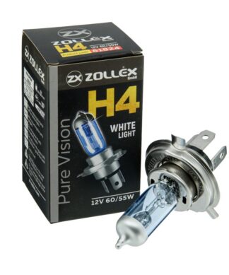 ZOLLEX Žarnica-H4 12V 60/55W Pure Vision (blue) 61824 (1 kos)