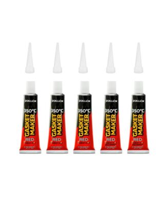 ZOLLEX Silikonska tesnilna masa 25g (RDEČA brez vonja)