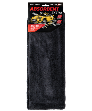 ZOLLEX Krpa iz mikrovlaknen dvojna profesionalna siva 40*40 cm,1200 g/m2