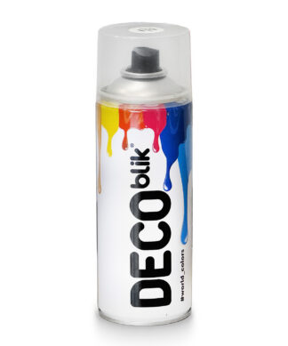 DECO BLIK  RAL 9999 Varnish transparent (lacquer) matt 400ml