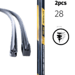 ZOLLEX Nadomestne gumice za brisalce 2pcs (6mm 2B)