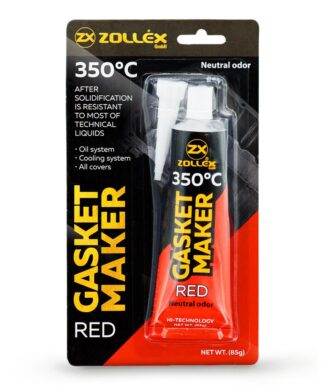 Zollex Silikonska tesnilna masa 85g (RDEČA brez vonja)