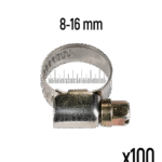 ZOLLEX Cevne objemke iz nerjavnega jekla GT 8-16 mm (100 kos)