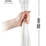 ZOLLEX Najlonska vezica 4,8 X 350 (BELA) 100 kos