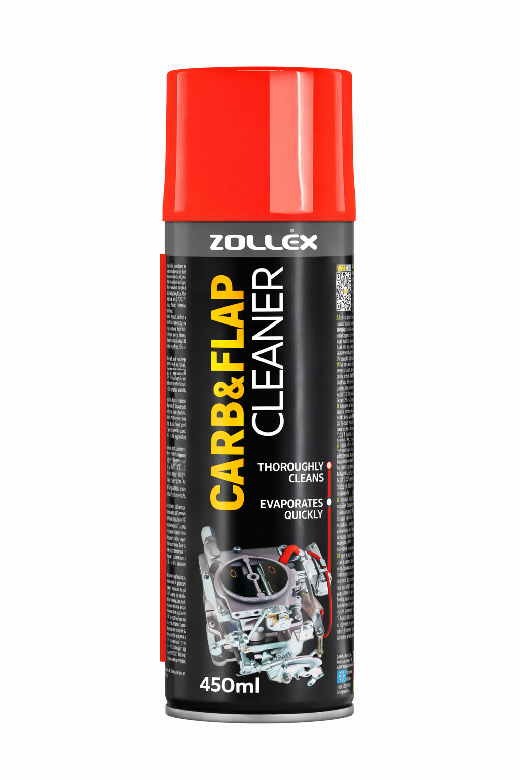 Čistilec uplinjača in dušilne lopute 450 ml