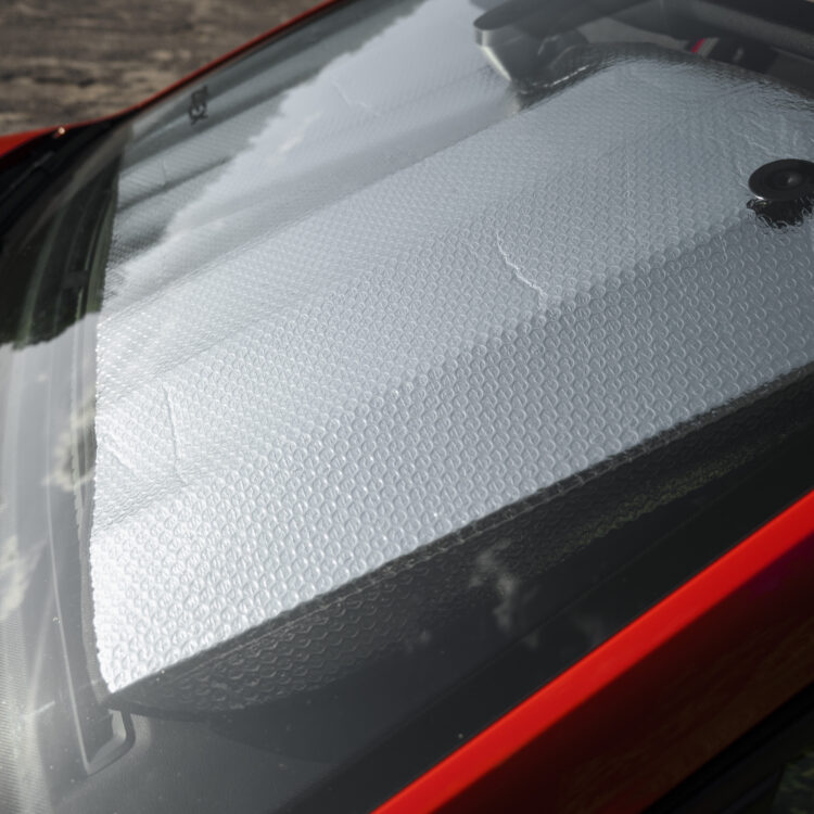 Zaščita proti soncu za vetrobrans ko steklo (Air Bubble) 130*60 - slika 3